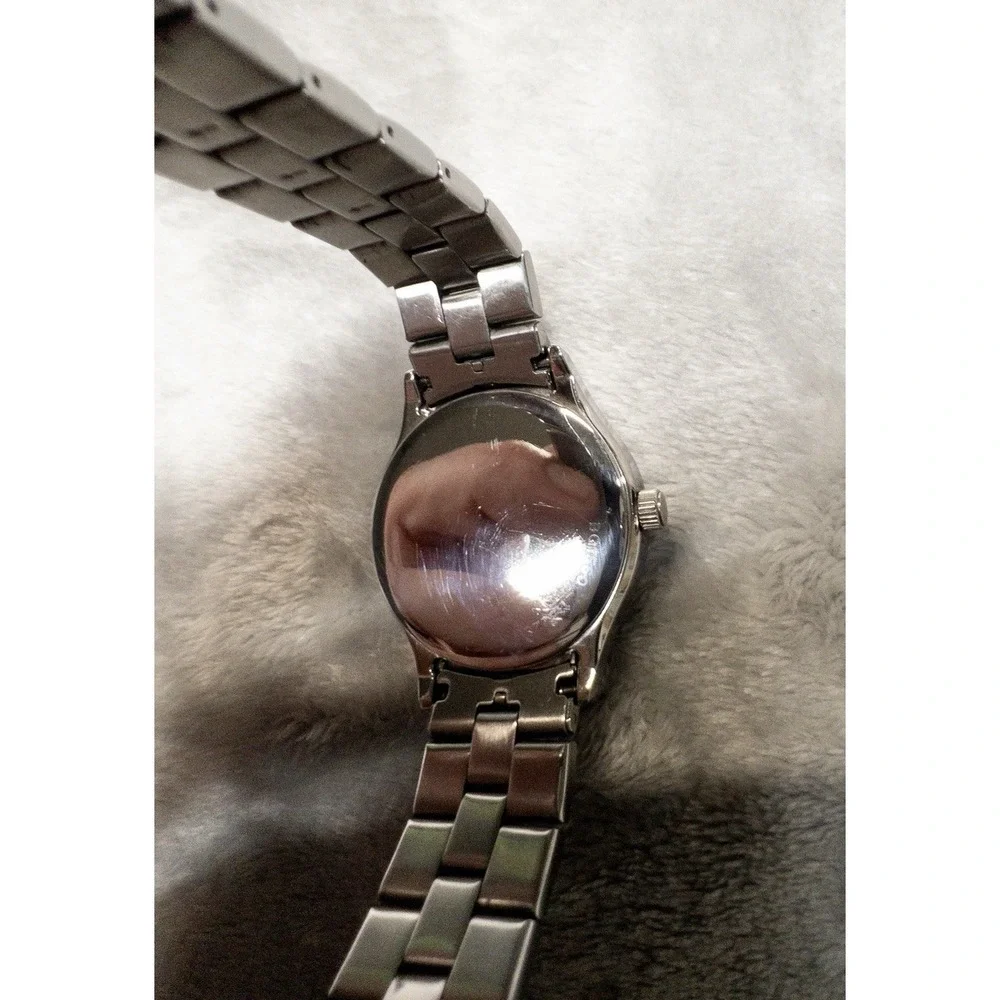 Fossil BQ1560 Modern Sophisticate Collection Multifunction Silver Crystal Watch